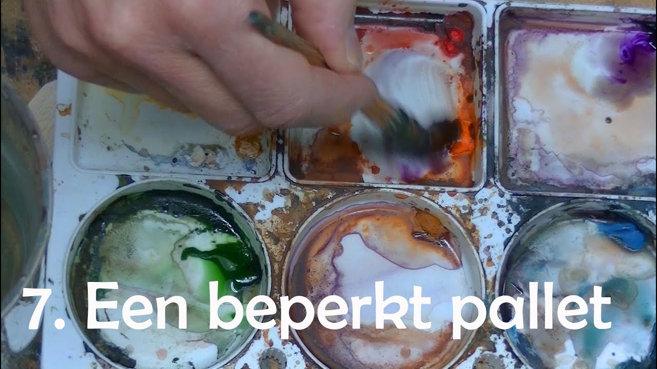 Meekijken met kunstenaar Titus Meeuws. 7 Een beperkt pallet