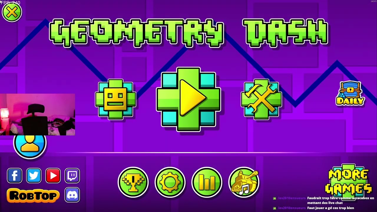 La Géométrie c'est bien | GeometryDashFR | !commands
