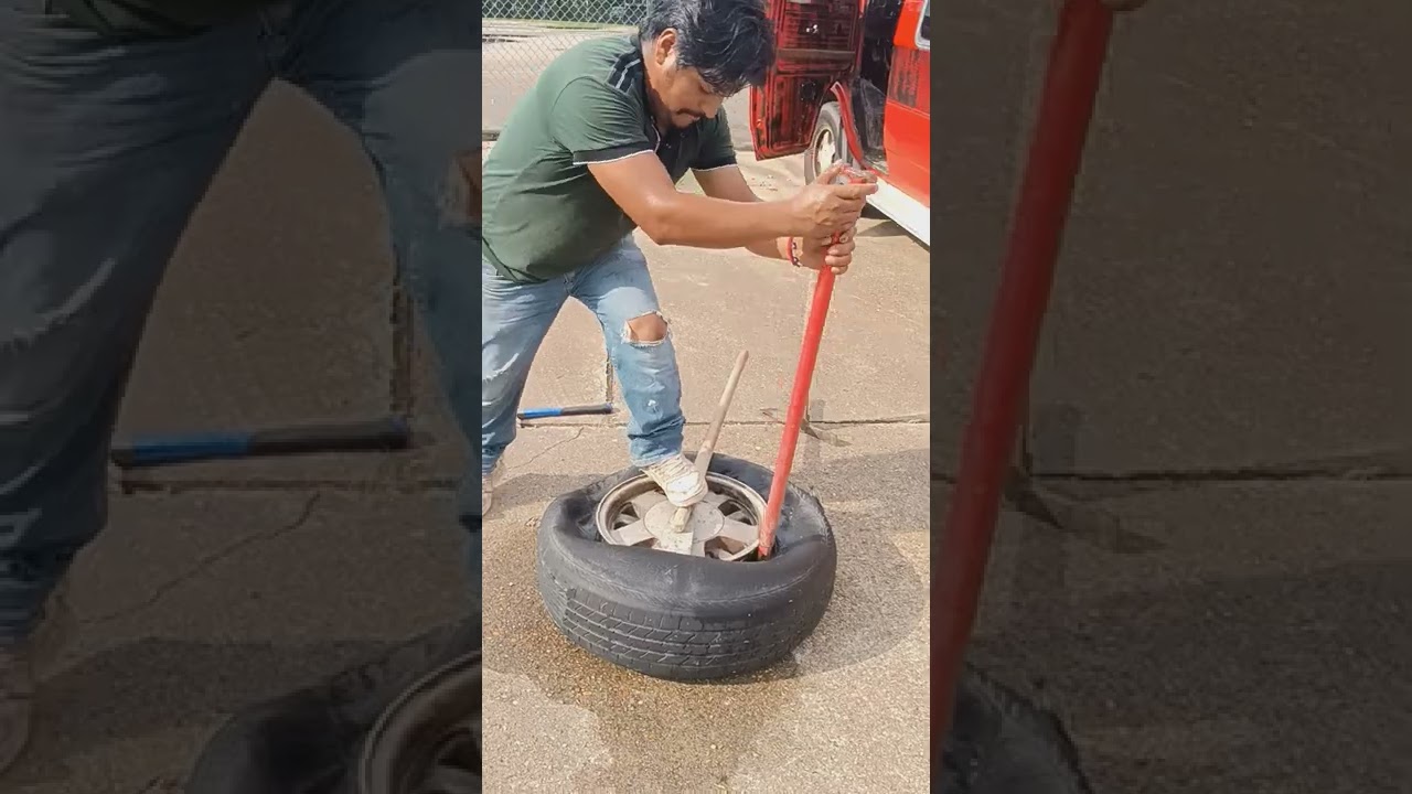 como desmontar una llanta