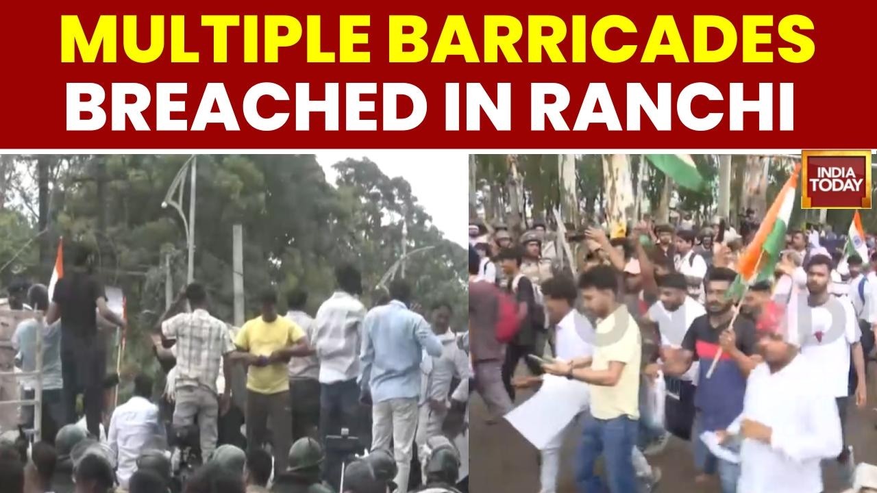 JSSC CGL Row: Ranchi Students March To Assembly, Demand Exam Cancellation Over Paper Leak