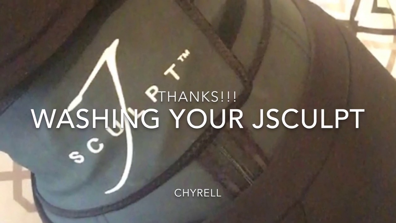 How to wash your JSCULPT belt