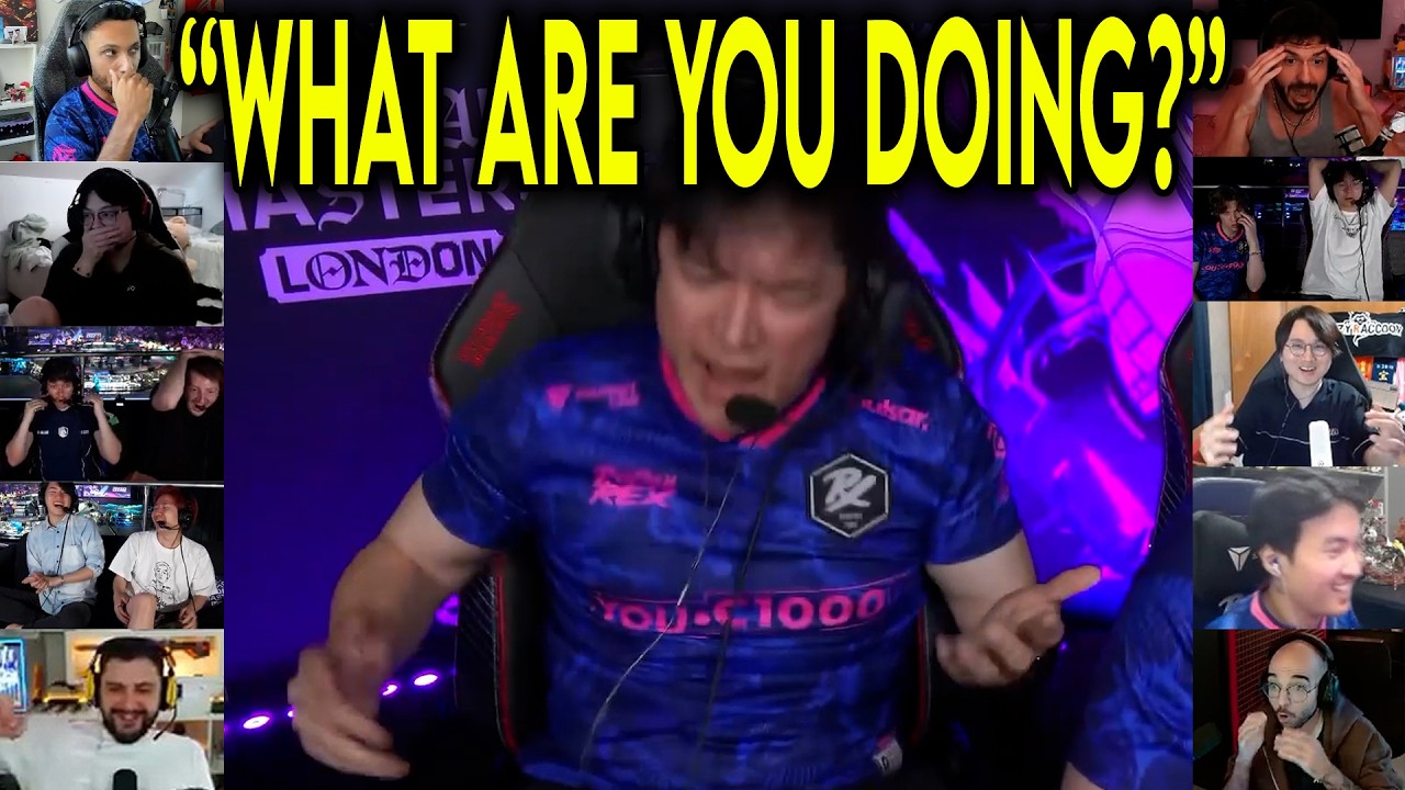 Valorant Streamers React To PRX Alecks CRASHING OUT Against EDG In Masters London