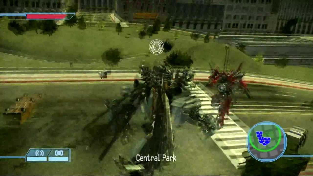 Transformers: The Game Walkthrough: Decepticons - City of The Machines - The Mighty will Fall