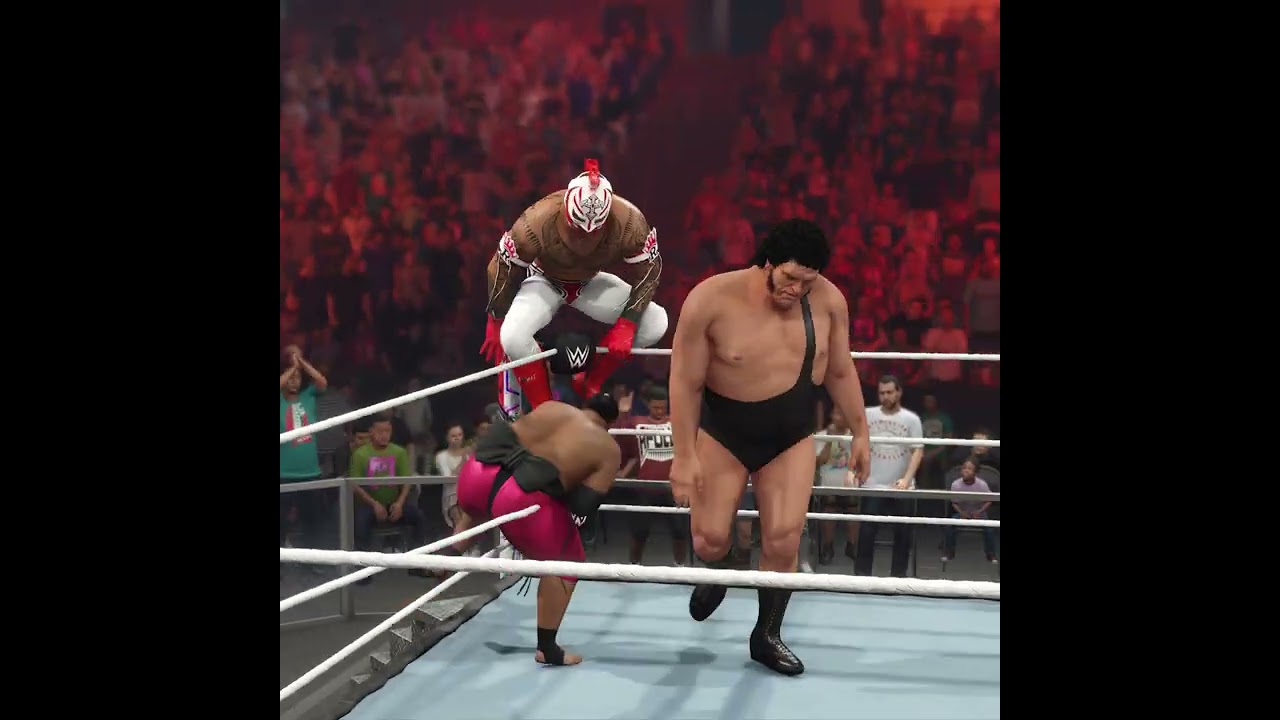 WWE 2K23 | Yokozuna & André the Giant vs. Rey Mysterio | 