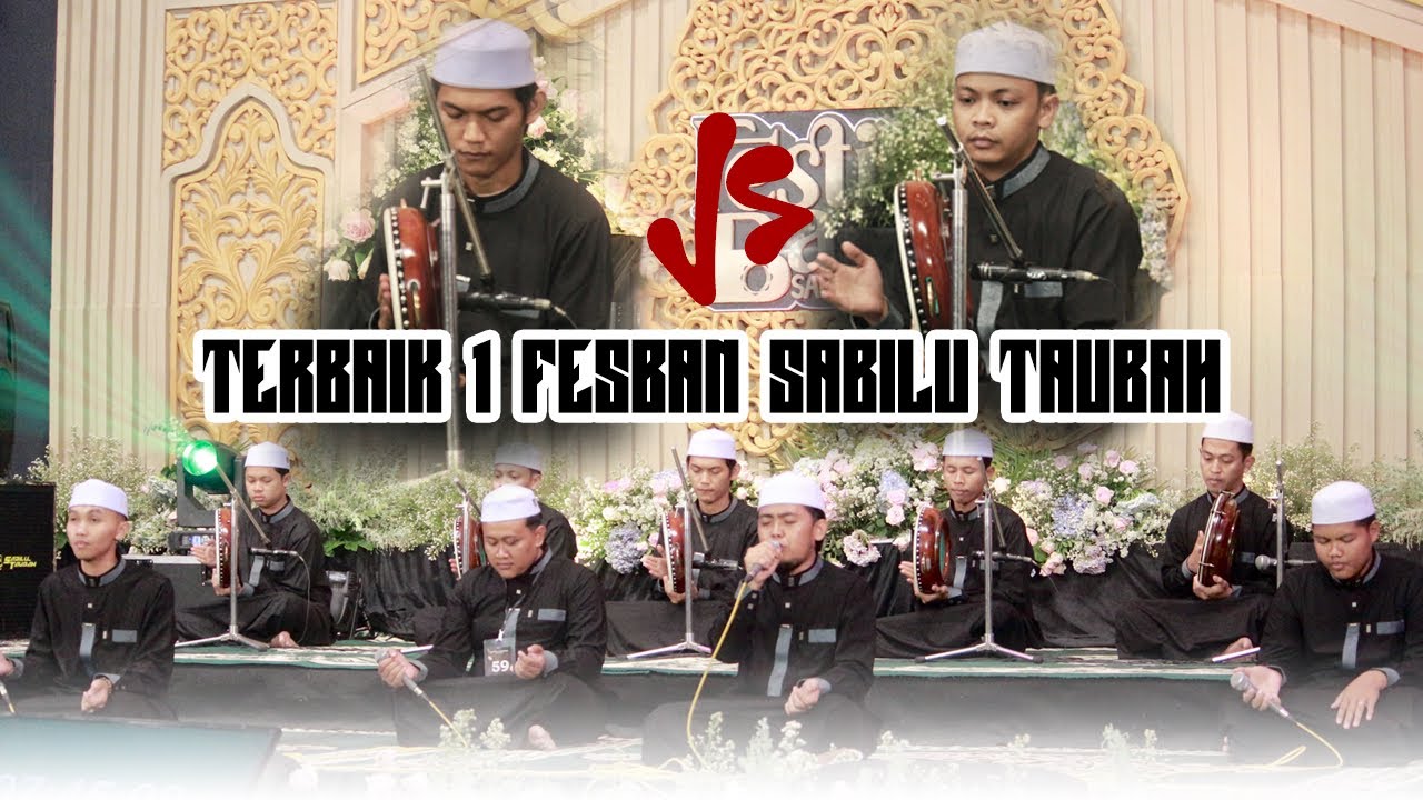 TERBAIK 1 MUHIBBUS SHOLAWAT FESBAN ST PUSAT !!!