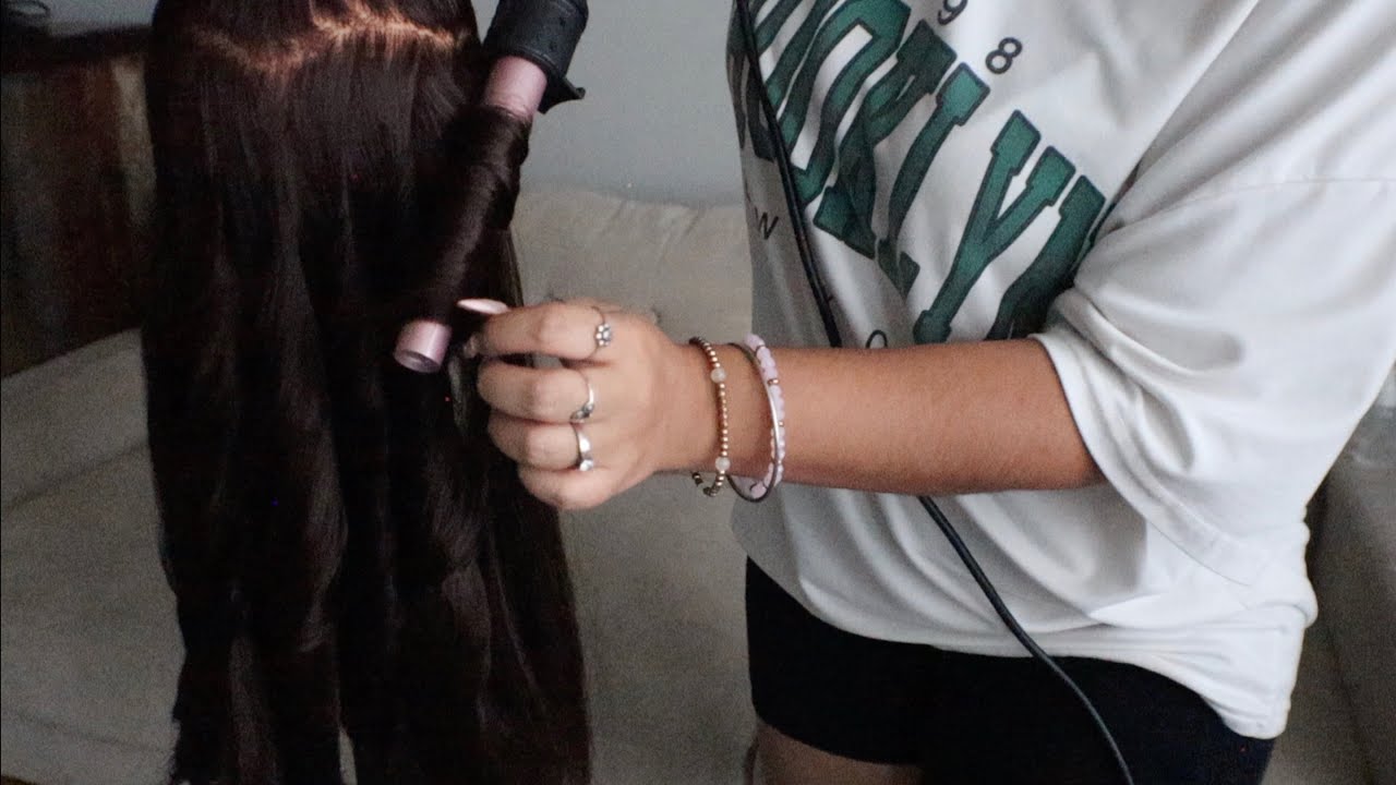 ASMR: Relaxing Hairstyling Doll Head 💆🏻&zwj;♀️