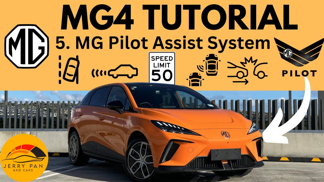 MG4 Tutorial / User Guide - 5. MG Pilot Assist System Full Walkthrough - How to MG4