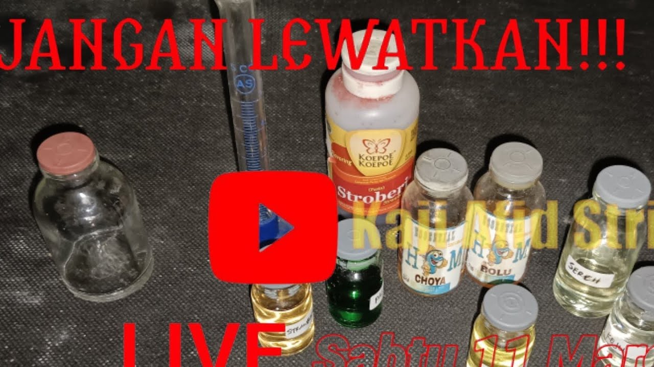 Experimen Meracik Essen Nila Oplosan Amis Gurih