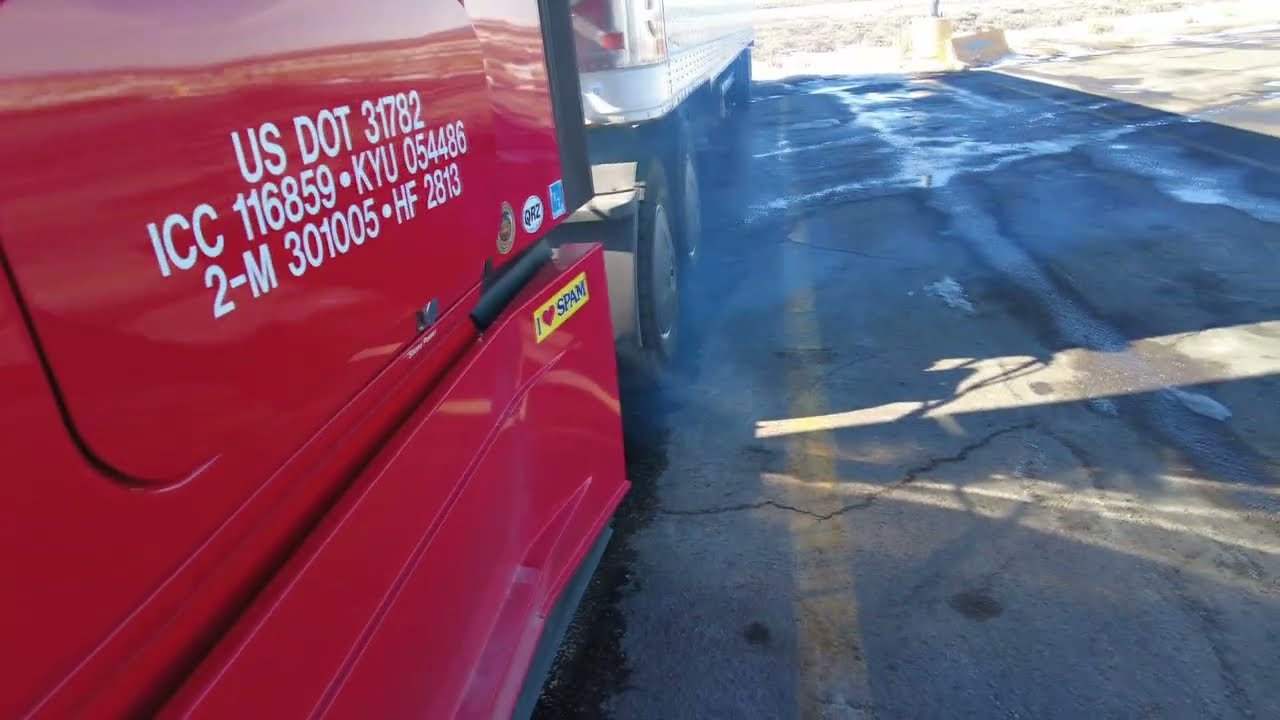 Thermo King Evolution Severe smoking issue at Fort Bridger, WY 28Feb2022