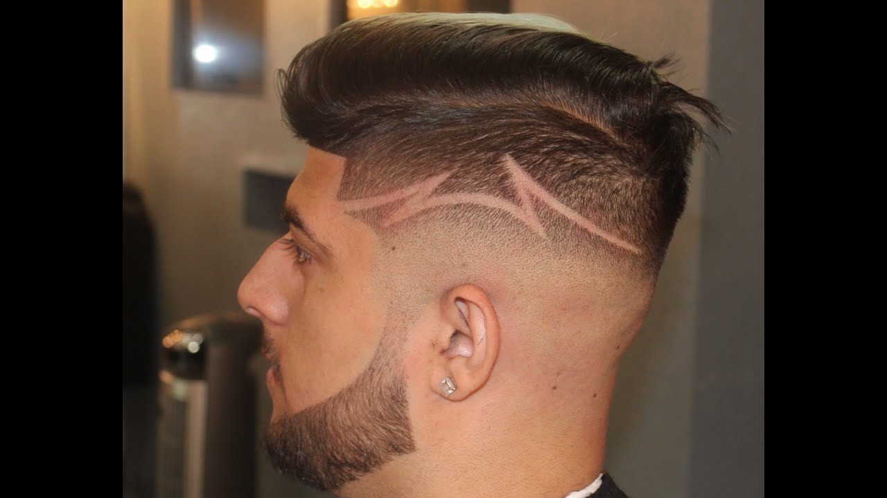 Barber Tutorials| Undercut Fade Design |Comb Over Fade| by Zay The Barber