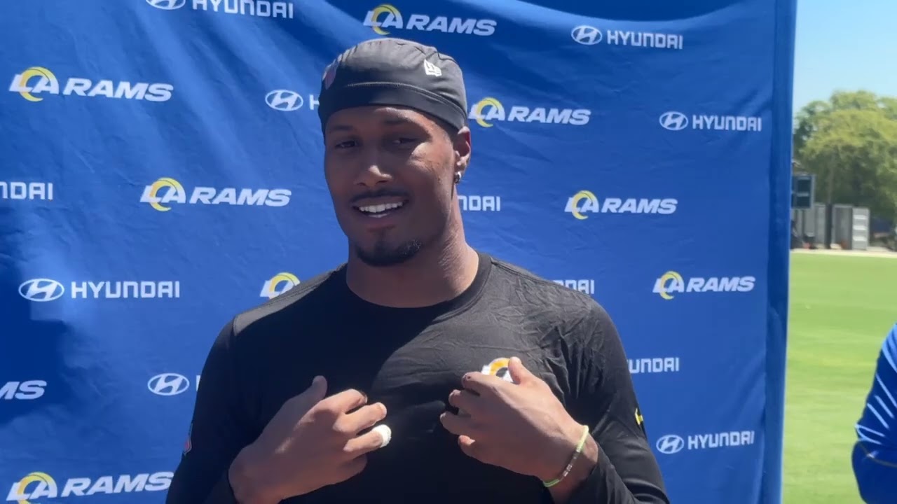 Los Angeles Rams safety Quentin Lake discusses becoming a team captain, his father and more.