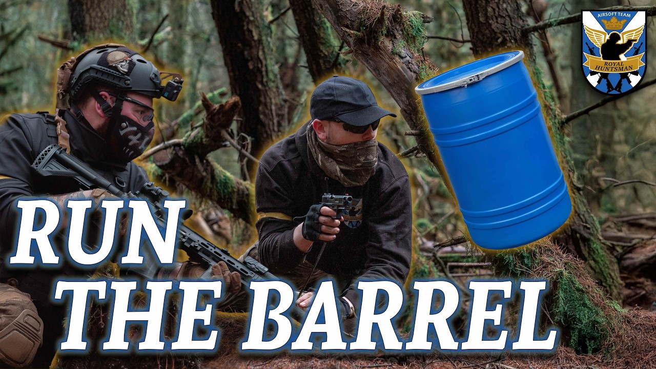 Run The Barrel Airsoft Gameplay– Section 8 | ROYAL HUNTSMAN