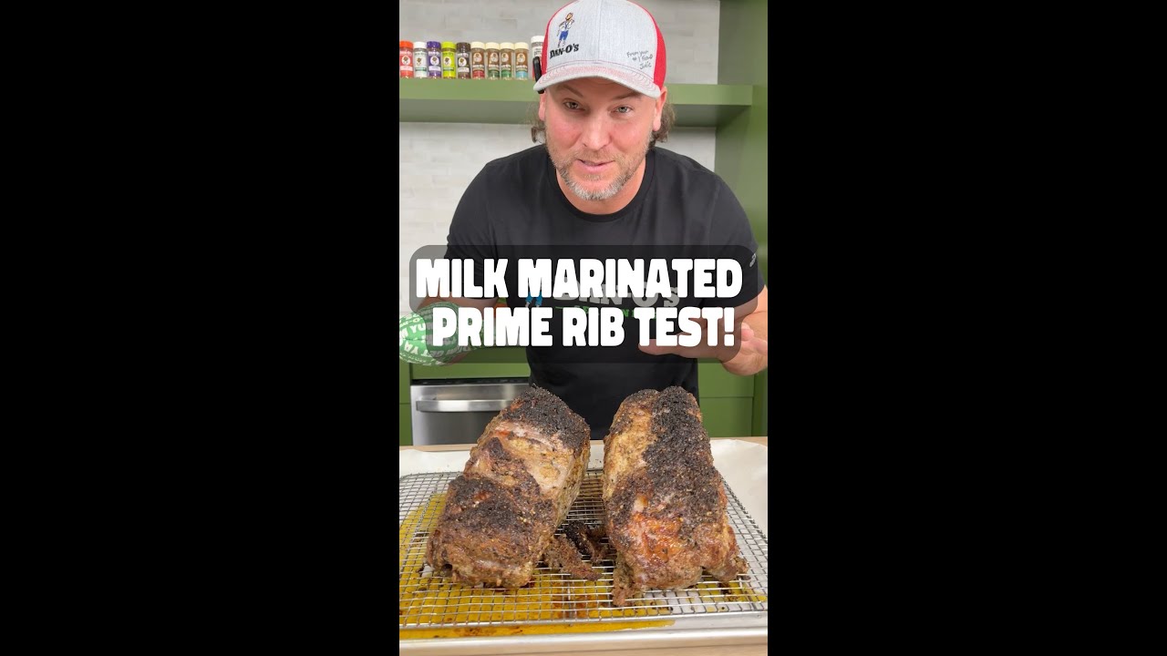 The Milk Marinated Prime Rib Test!