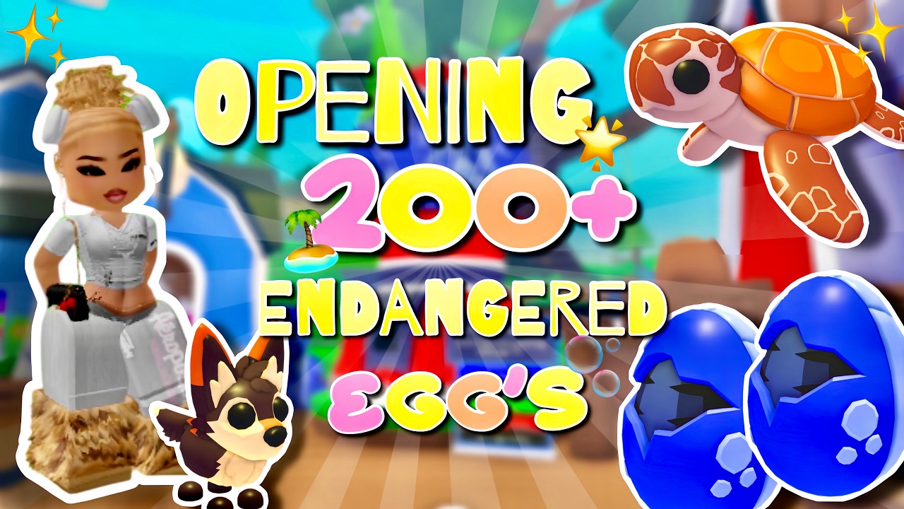 ✨Hatching New endanger egg's✨ Got an sea turtle.!! #adoptme #roblox