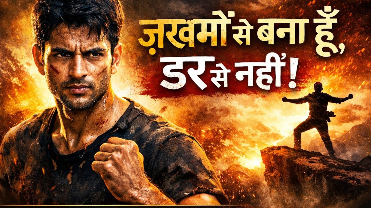ज़ख़्मों से बना हूँ, Dar Se Nahi | Hindi Motivational Song | Fearless 🔥