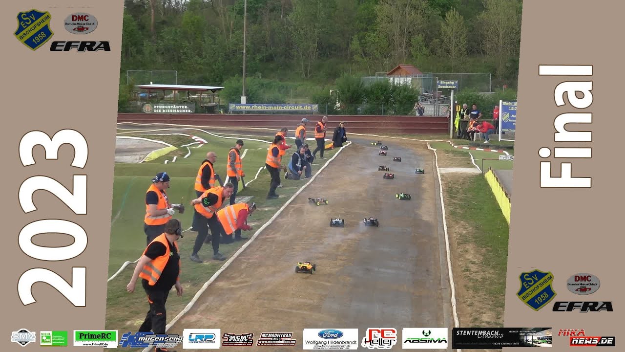 Spannendes Finale OR8 mit Kilic, Neumann, Coelho, Boots beim 16.International WarmUP in Bischofsheim