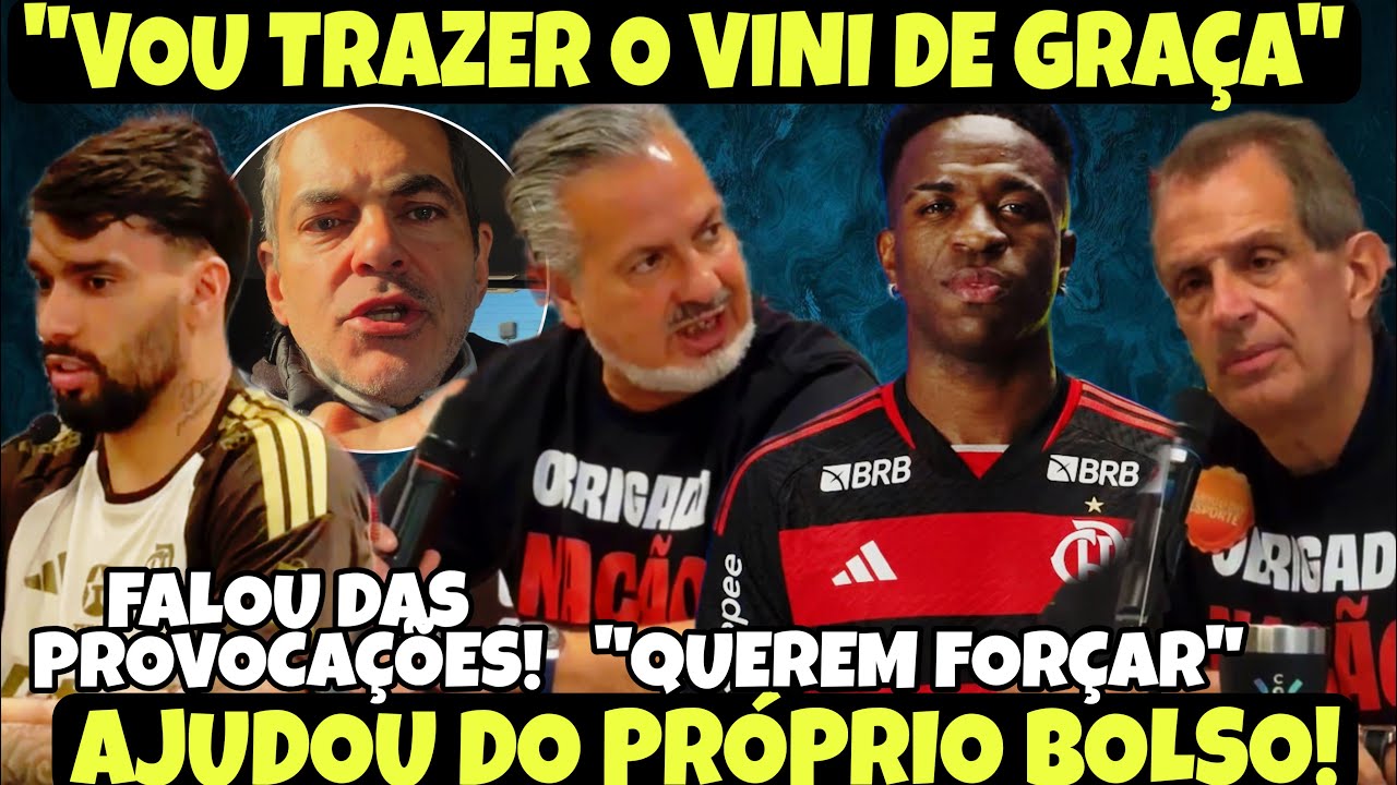 BOTO QUER VINI JR. DE GRAÇA! PAQUETÁ FALA DO MATHEUSINHO! “NÃO CONSEGUI DORMIR”! QUERER FORÇAR SAF!