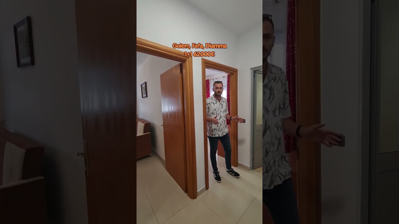 Apartament 1+1 ne Golem per shitje !
