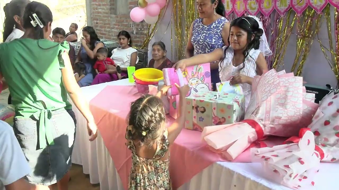 EVENTO DE PRIMERA COMUNION, MACAHUITERA SANTO DOMINGO, 05 DE DICIEMBRE DE 2025.