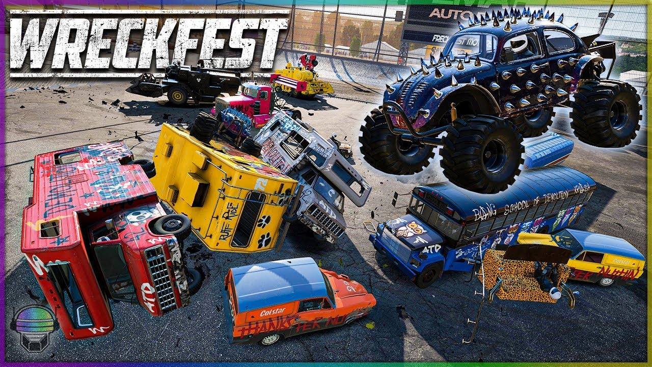 УНИЧТОЖЕНИЕ НА МОНСТР-ТРАКАХ! | Wreckfest
