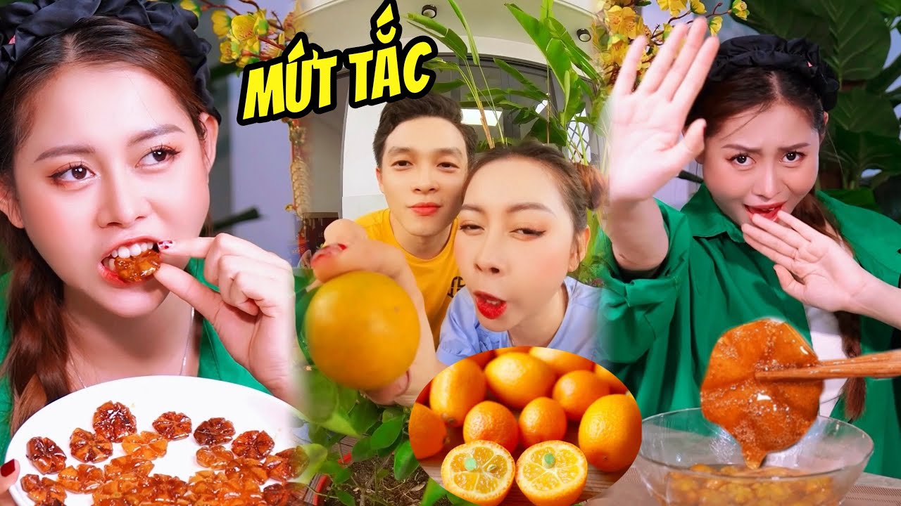 Làm Món Mứt Tắc Thơm Ngọt Đón Tết Thôiiiii 🥰