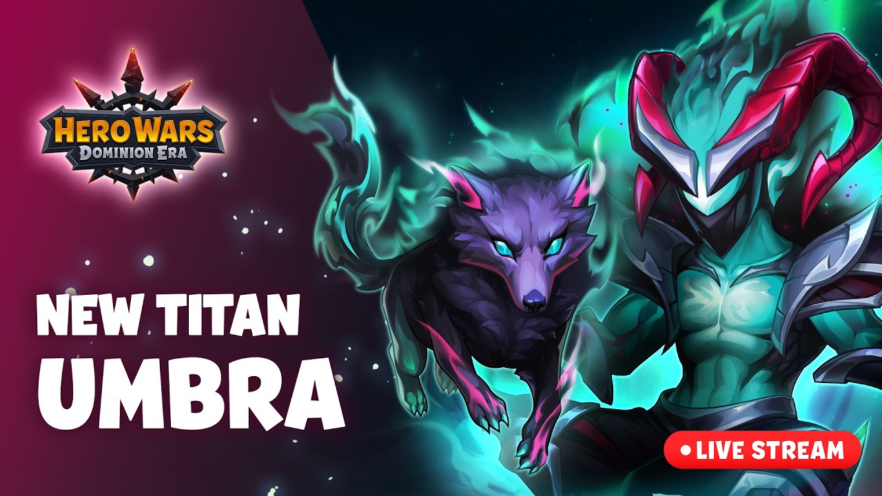 New Dark Titan Umbra + Giveaway LIVE STREAM! | Hero Wars