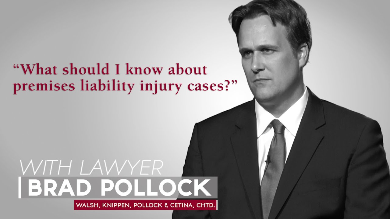 What should I know about premises liability injury cases?