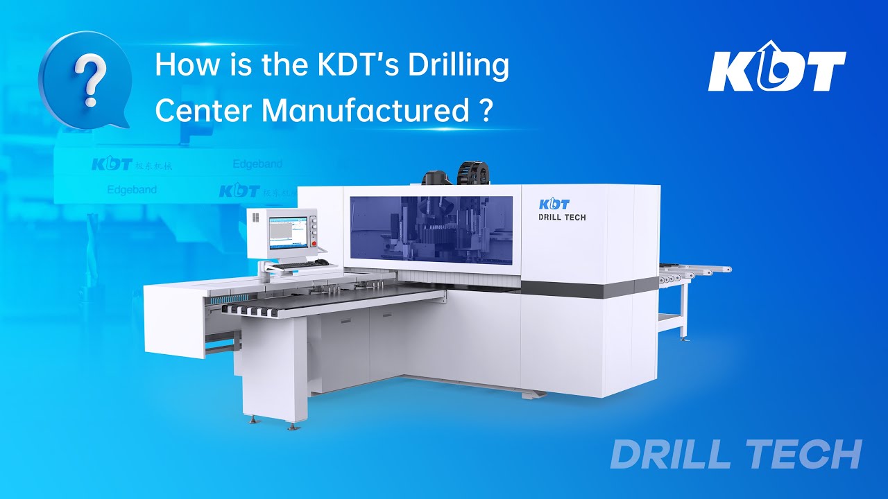 How is the KDT’s Drilling Center Manufactured?