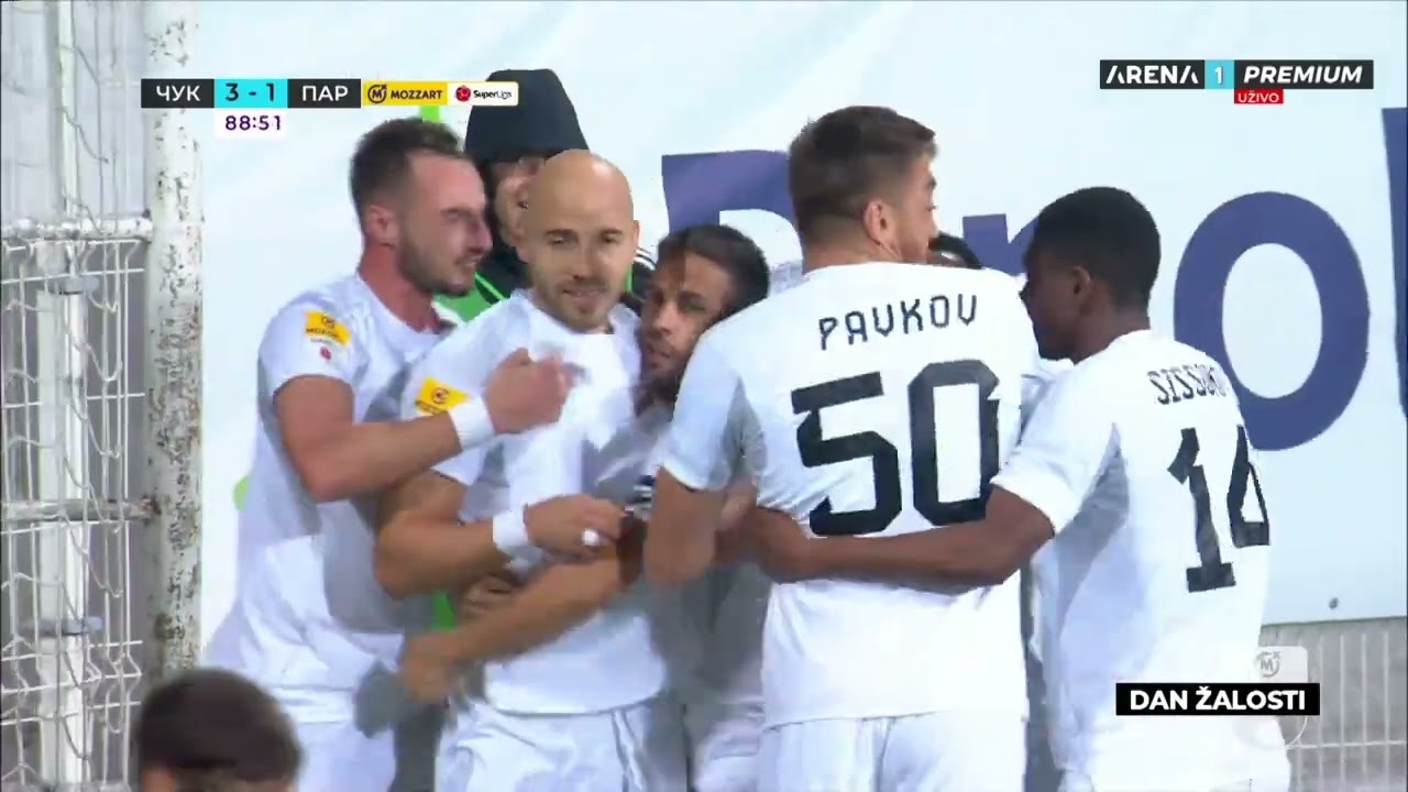 MILETIĆ STAVLJA TAČKU: Čukarički poveo 3:1 protiv Partizana / 01.11.2025.