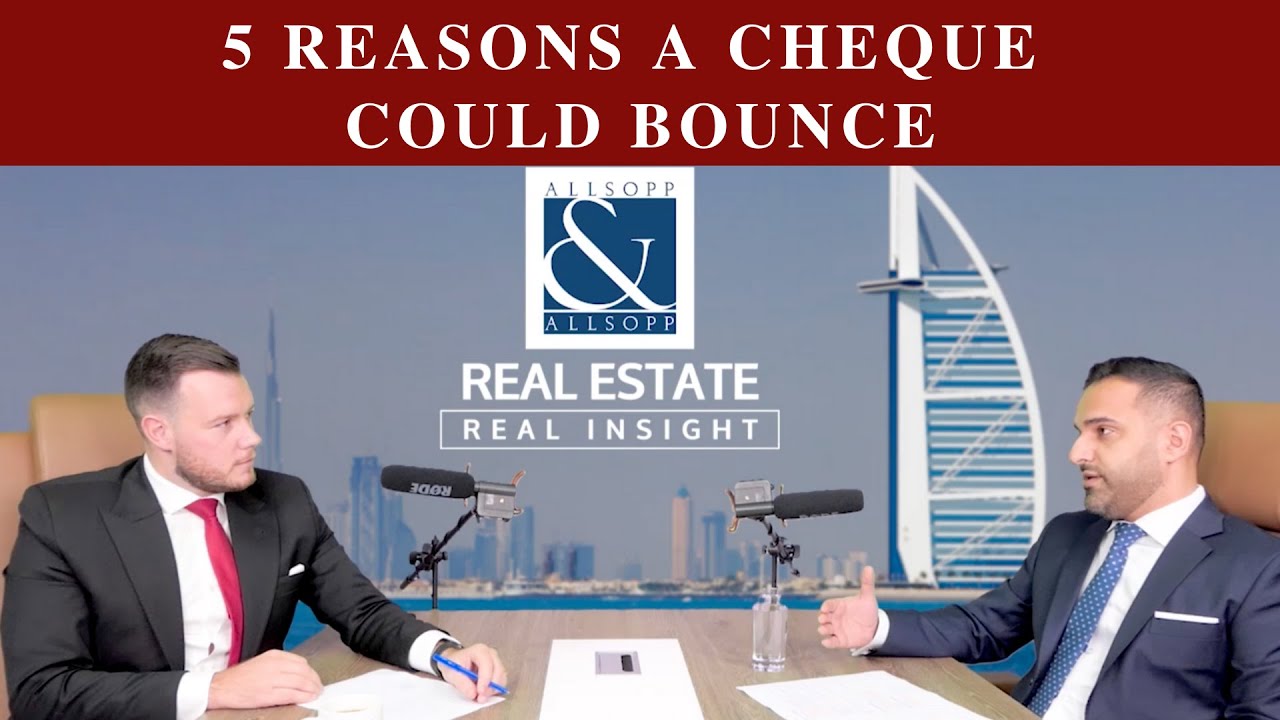 5 Reasons a cheque could bounce