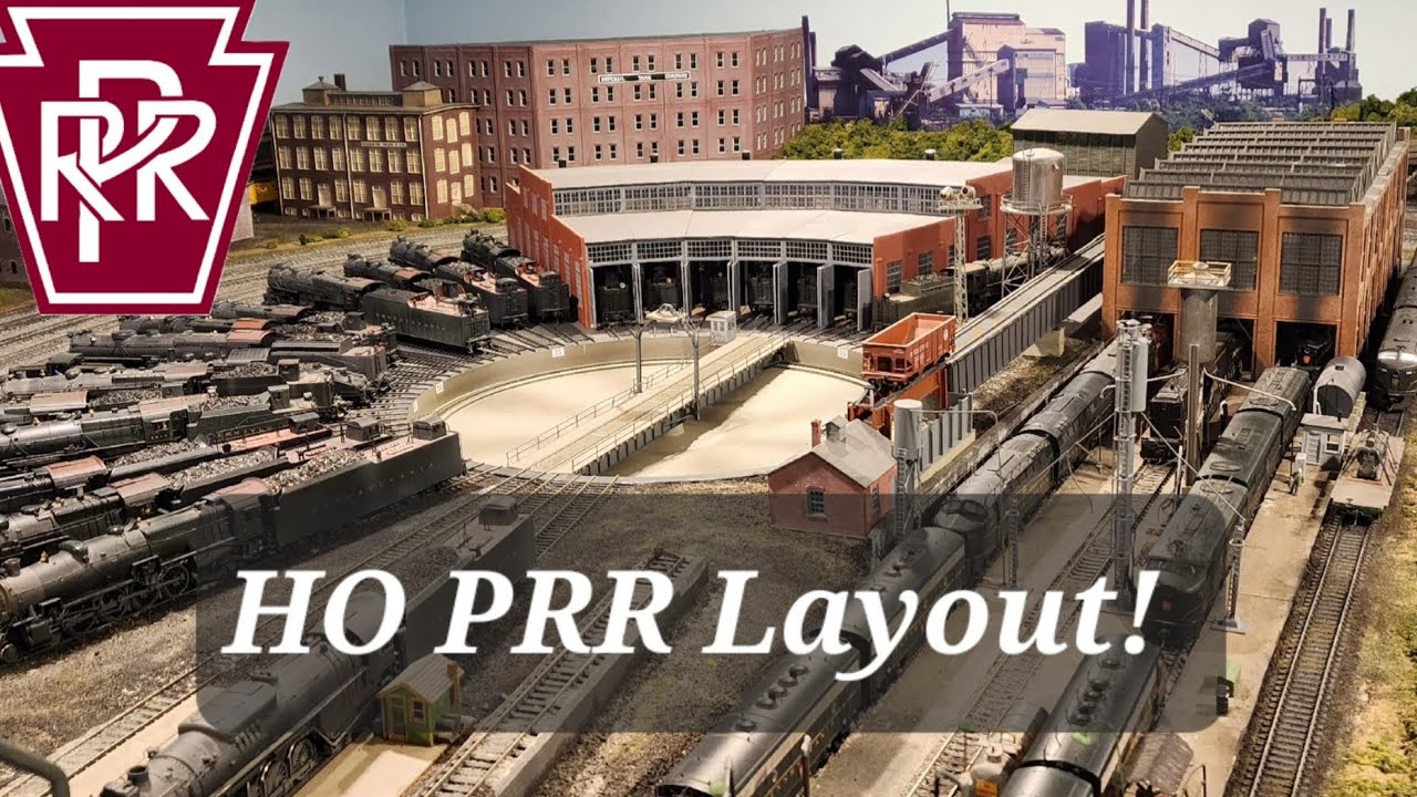 PRR Ho scale Pittsburgh Line Masterpiece!