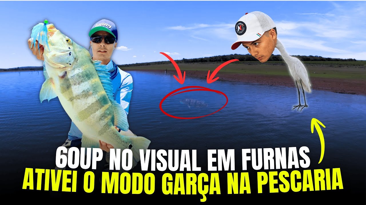 SE VER PEGA! PESCARIA DE TUCUNARÉ NO VISUAL.
