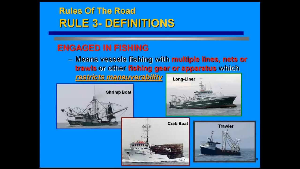 Collision Avoidance Nav Rules