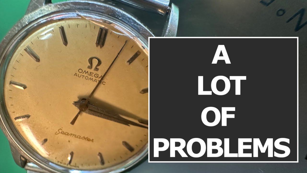 I tried to repair a broken Omega Seamaster, and oh boy it was a lot of work