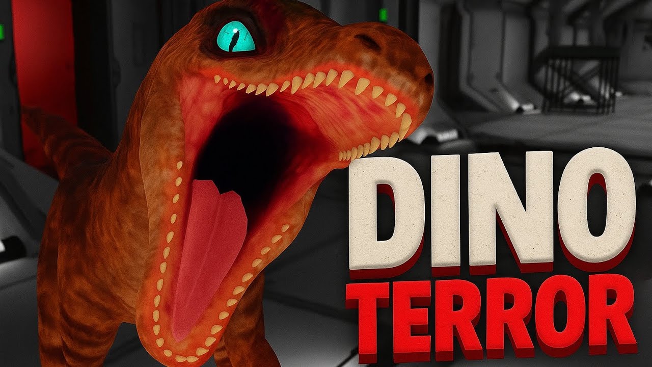 ESCAPEI DO DINOSSAURO! - Dino Terror Jurassic Escape | Final (Gameplay De Terror, Jogo De Terror)