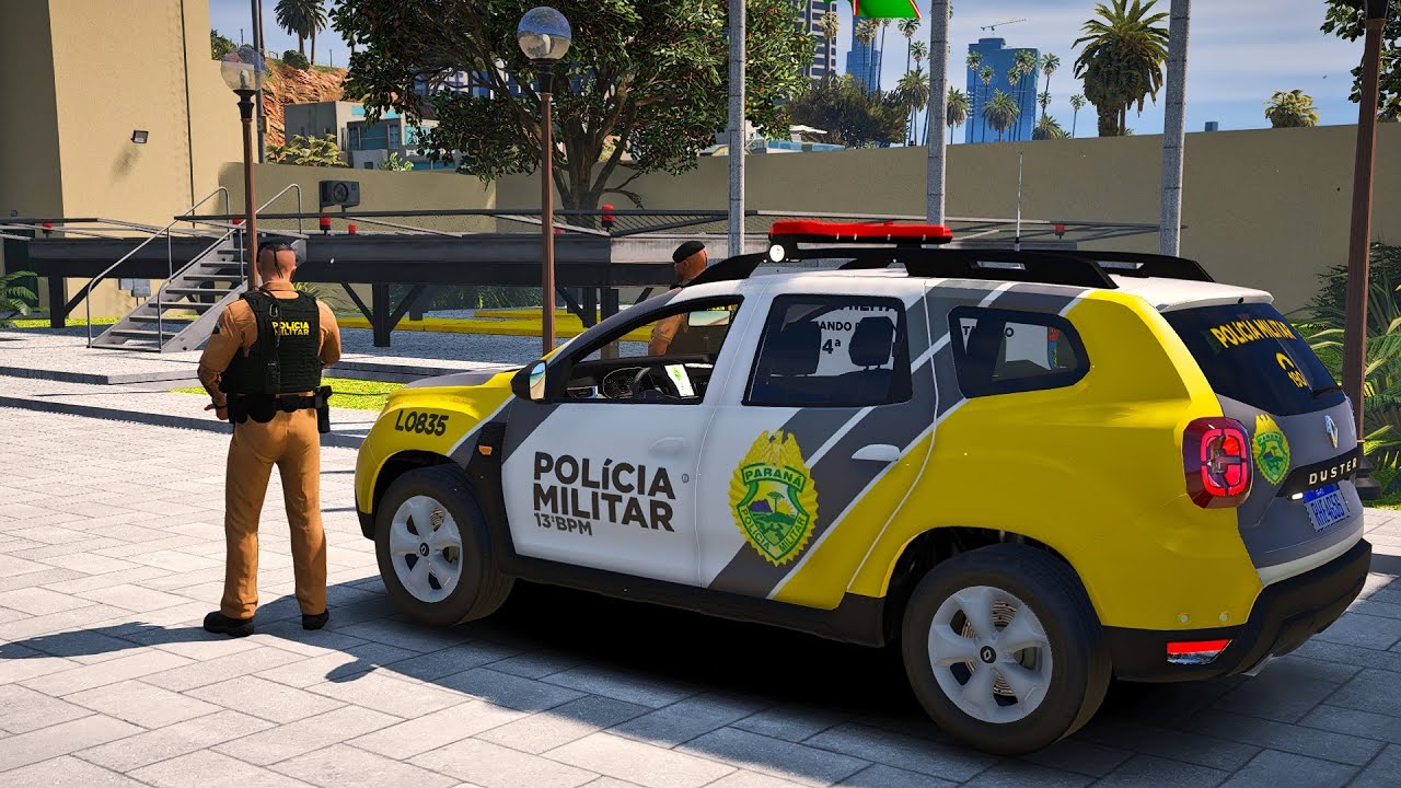 PMPR NAS RUAS | DURANTE NOSSO PATRULHAMENTO  TIRAMOS 3 INDIVÍDUOS DE CIRCULAÇÃO - POLICIA NO GTA 5