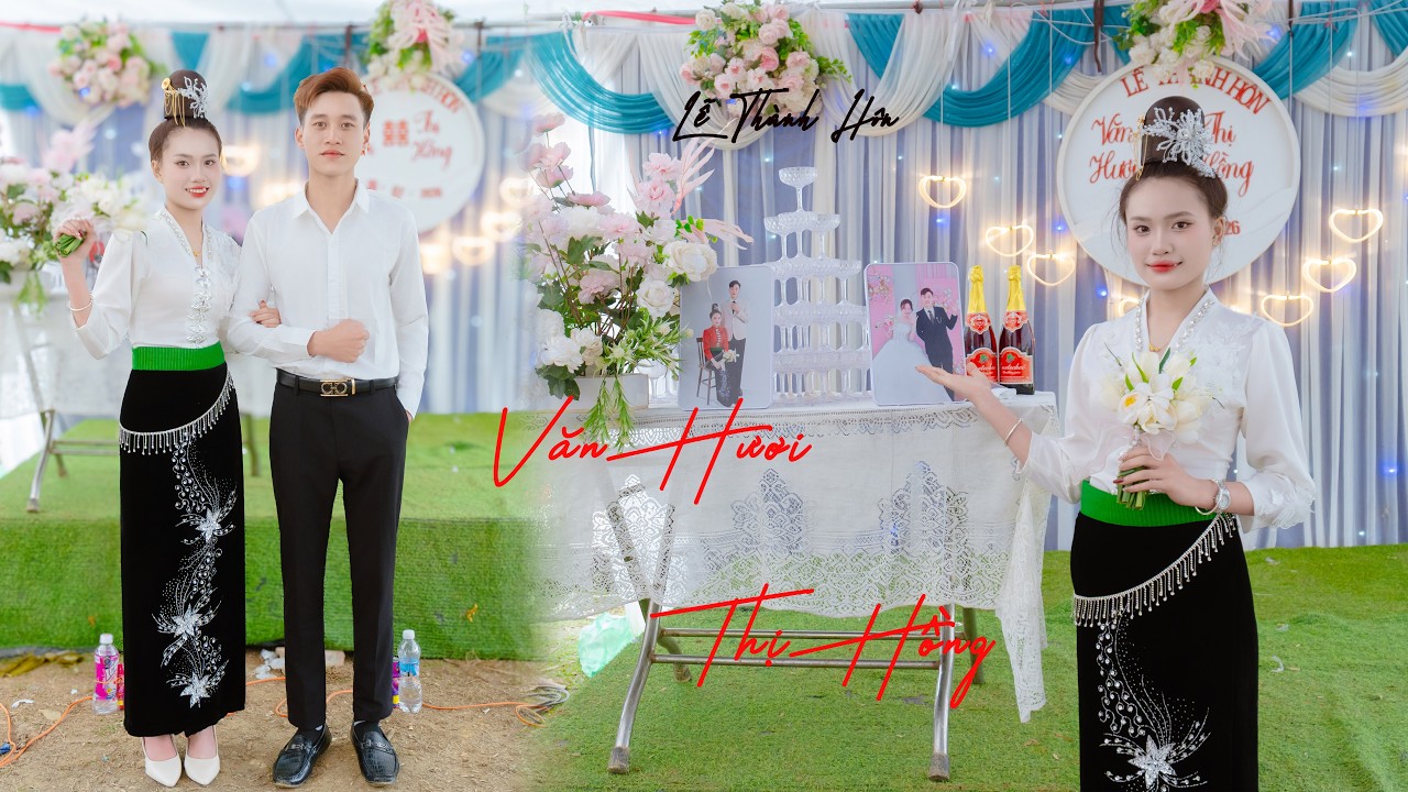 TOÀN CẢNH LỄ THÀNH HÔN ( VĂN HƯƠI ♥ THỊ HỒNG ) TẠI BẢN LẨY - MUỔI NỌI - SƠN LA.