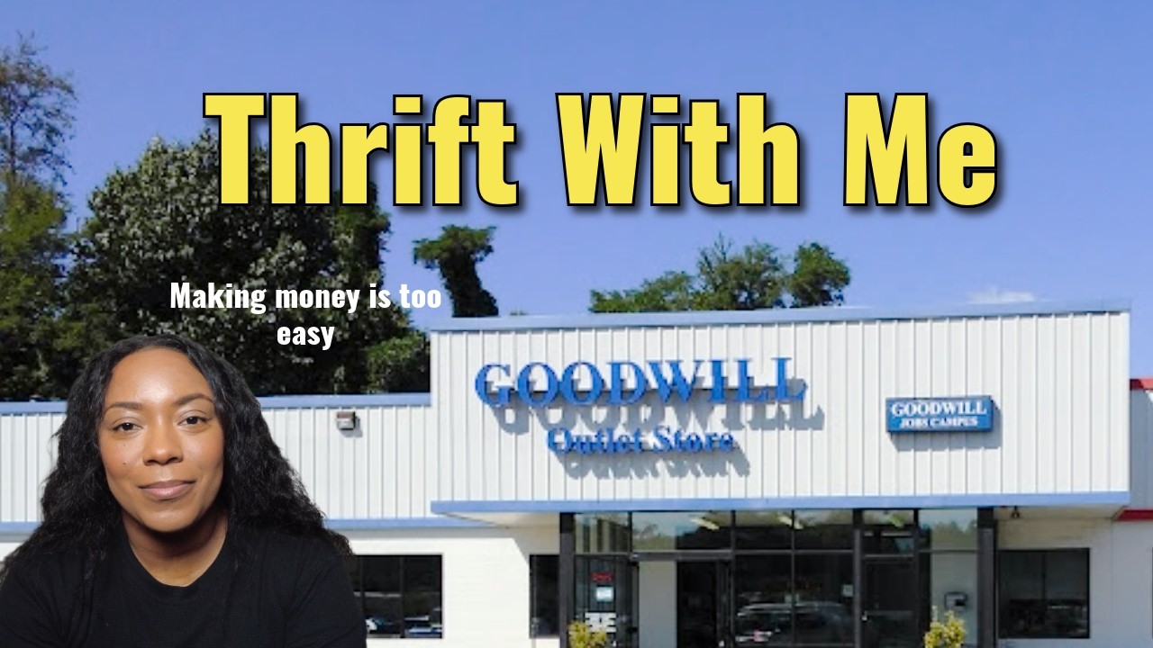 Let's Go Thrifting! Part time Reseller Finds At The Goodwill Bins Plus Haul POV Shopping For Profit
