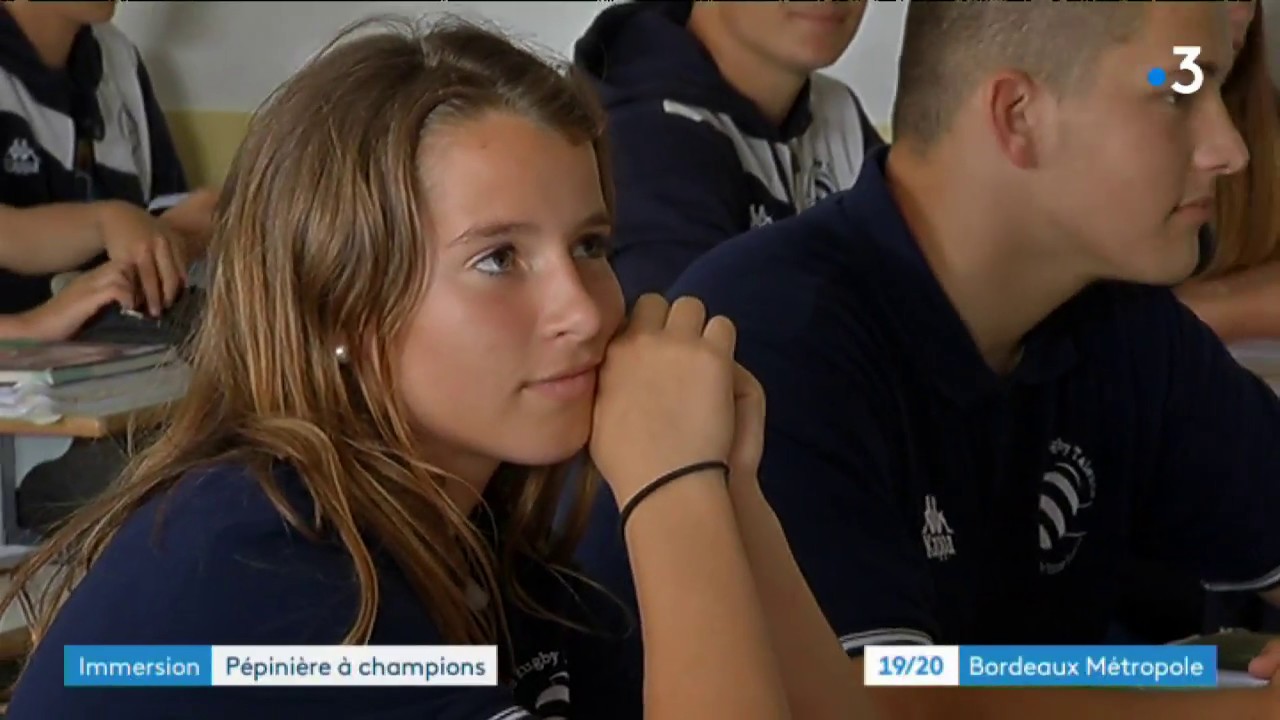 Talence (33) : découverte de la pré-filière rugby du collège Victor Louis
