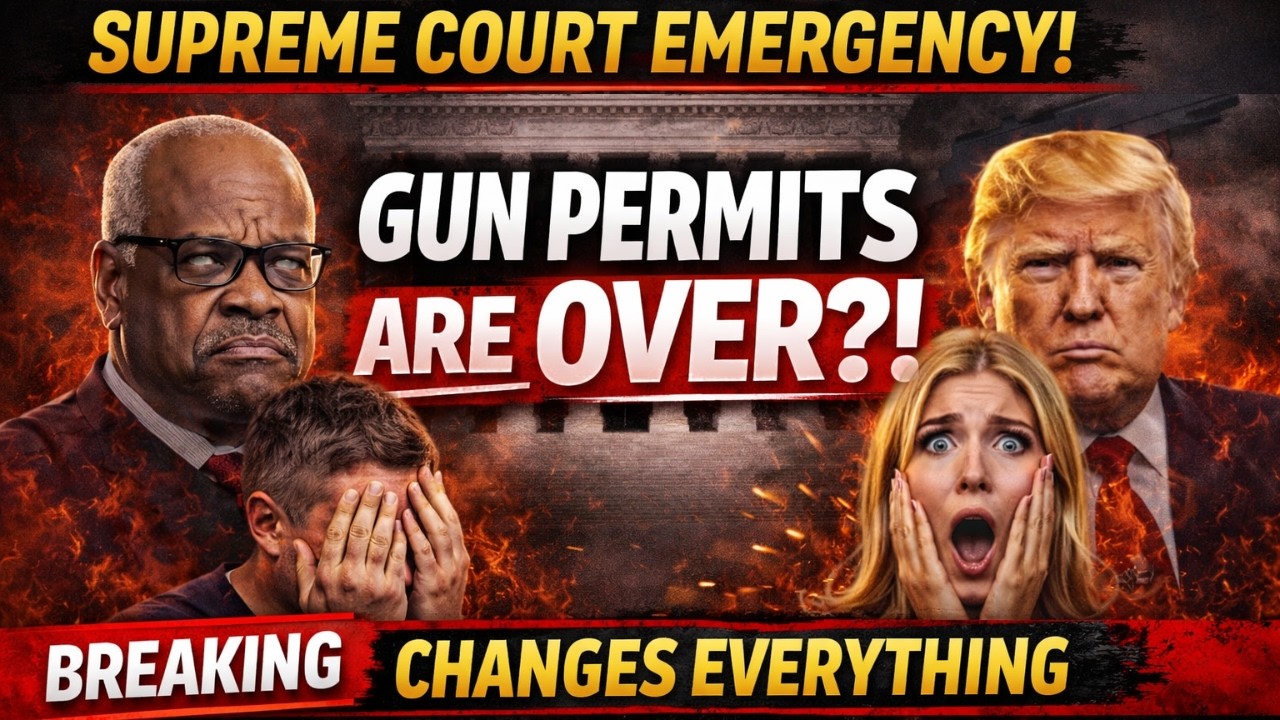 Gun Permits Are Over Now! Supreme Court Emergency Ruling Changes Everything