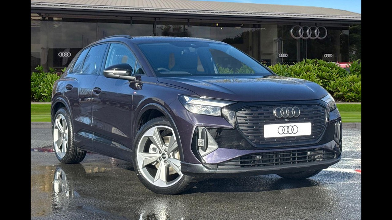 Brand New Audi Q4 e-tron 40 Black Edition Auto 5dr 82kWh | Preston Audi