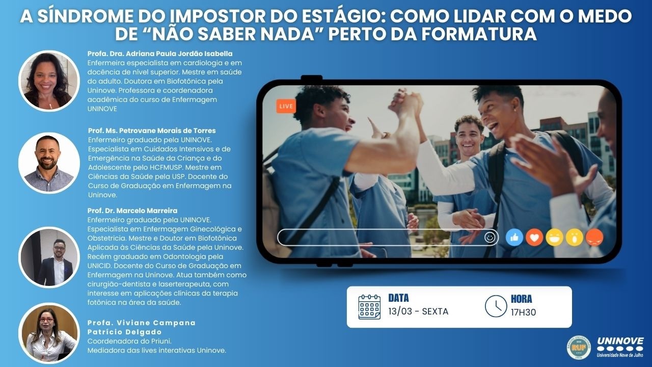 A SÍNDROME DO IMPOSTOR DO ESTÁGIO: COMO LIDAR COM O MEDO DE 