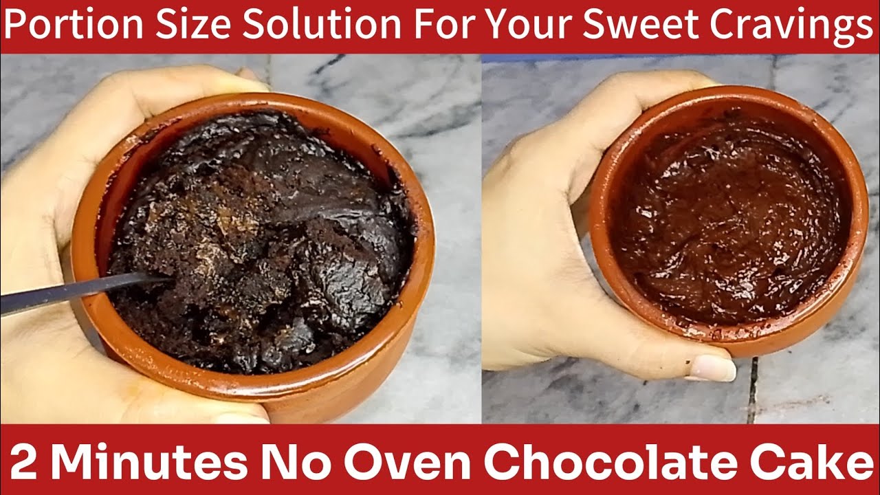 2 Minutes Chocolate Mug Cake|No Oven❌|Portion Size Solution For Your Sweet Cravings|Easiest Recipe|