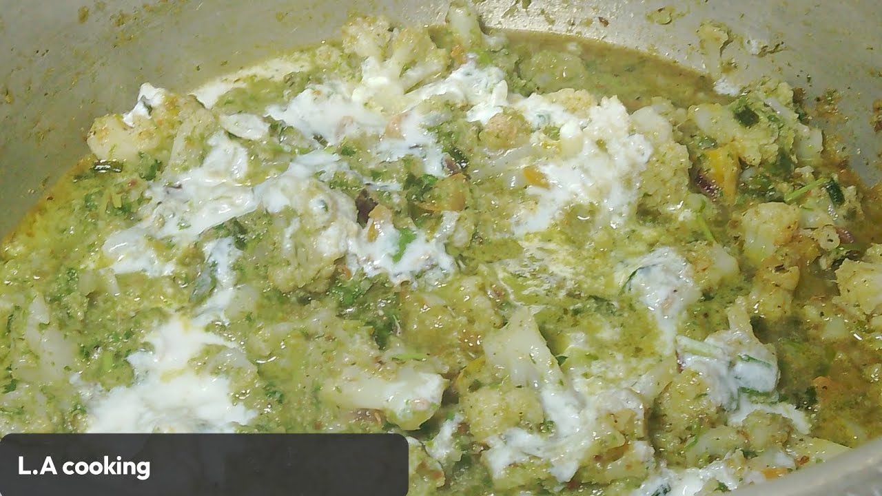 Creamy Coconut Gobhi Recipe _ Creamy Gobhi Recipe _ Cooking Channel _ L.A Cooking Channel