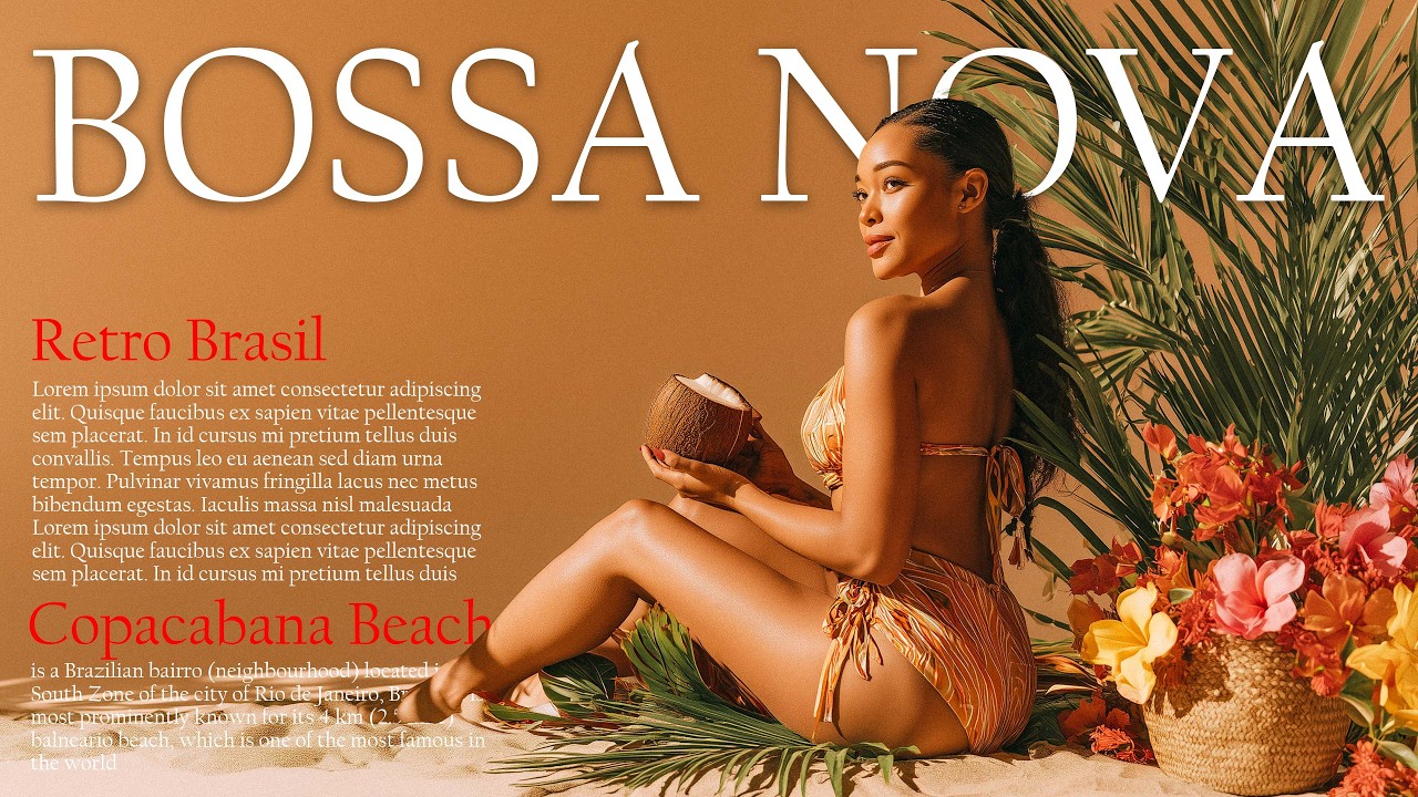 Bossa Nova Energy Flow ~ Jazzy Latin Music for Work, Study, Focus & Productivity