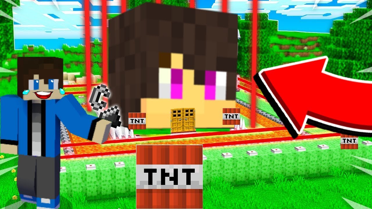 BETÖRTEM BLACK VÉDETT HÁZÁBA A MINECRAFTBAN 100% RAGE!