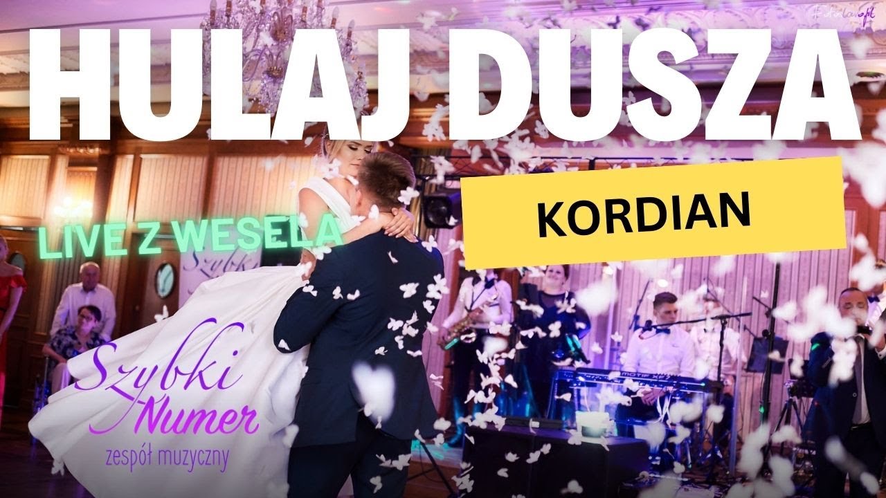 SZYBKI NUMER - Hulaj Dusza (z rep.  KORDIAN @KORDIAN_oficjalny) 2024 LIVE WESELE GÓRALSKIE FOLK