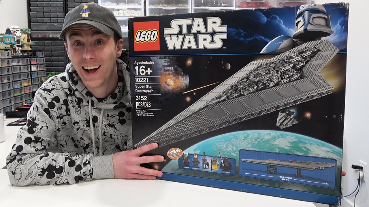 Распаковка набора LEGO Star Wars Super Star Destroyer!