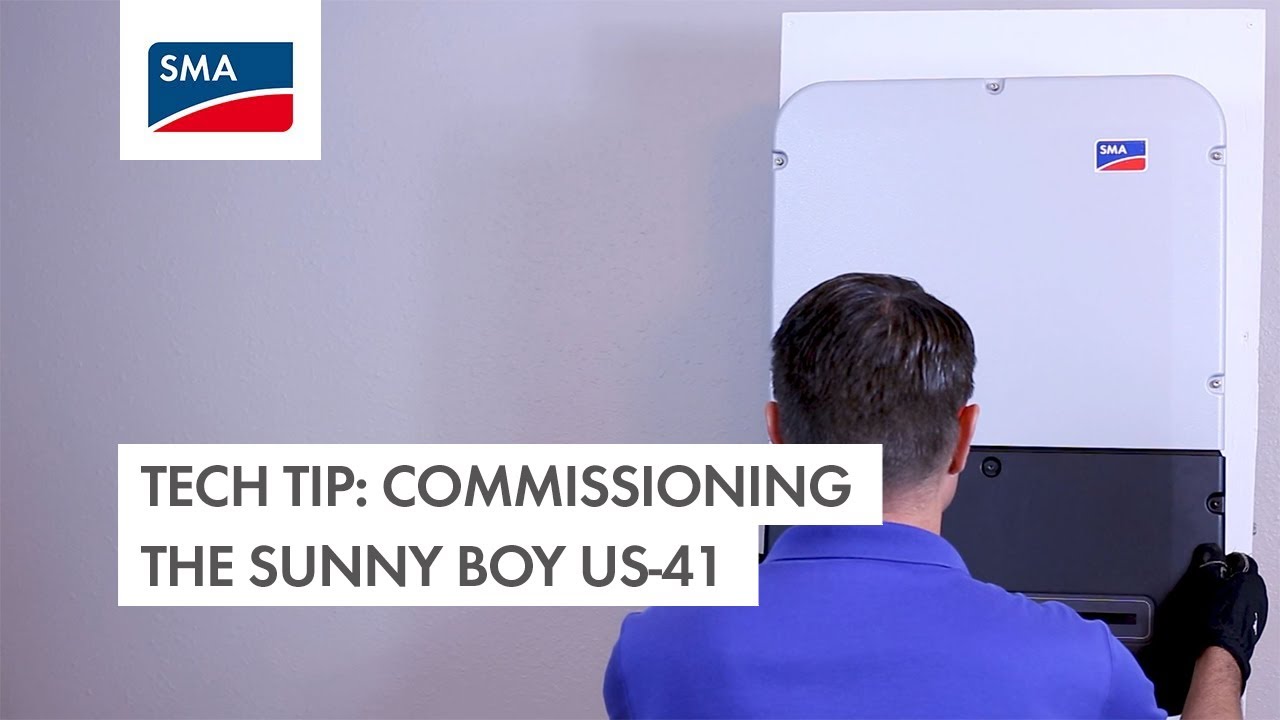 Ввод в эксплуатацию Sunny Boy US-41