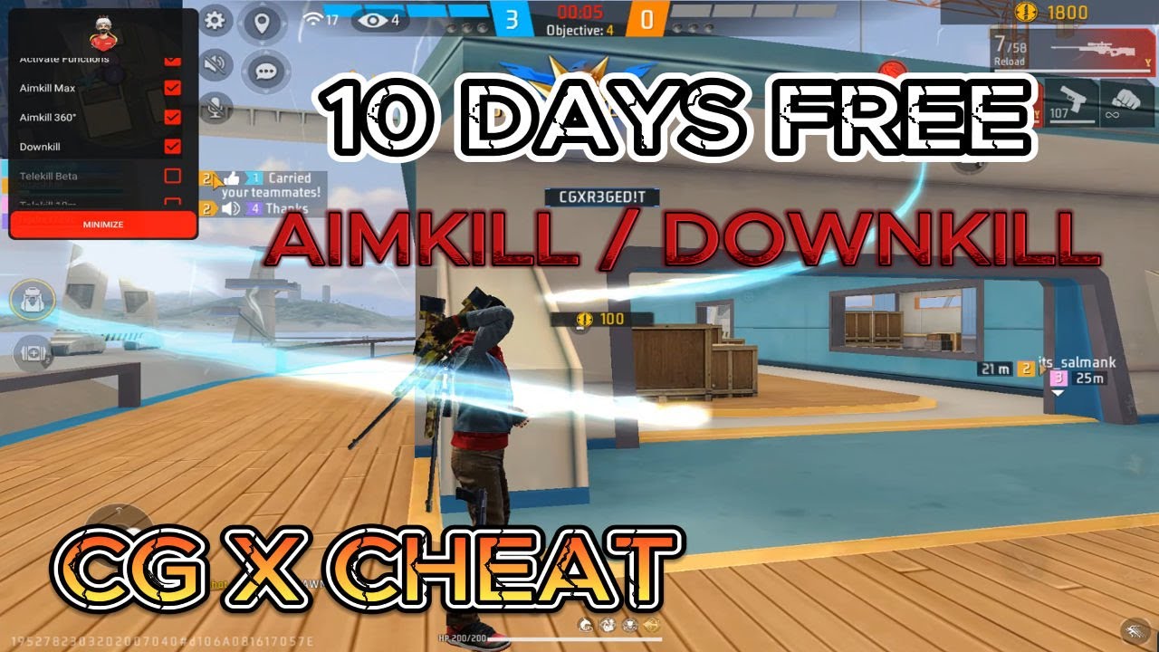 FREE FIRE PC PANEL OB50 💻 FREE FOR 10 DAY🎯 AIMKILL + DOWNKILL + TELEPORT + SPEED | INJECTOR APK OB50
